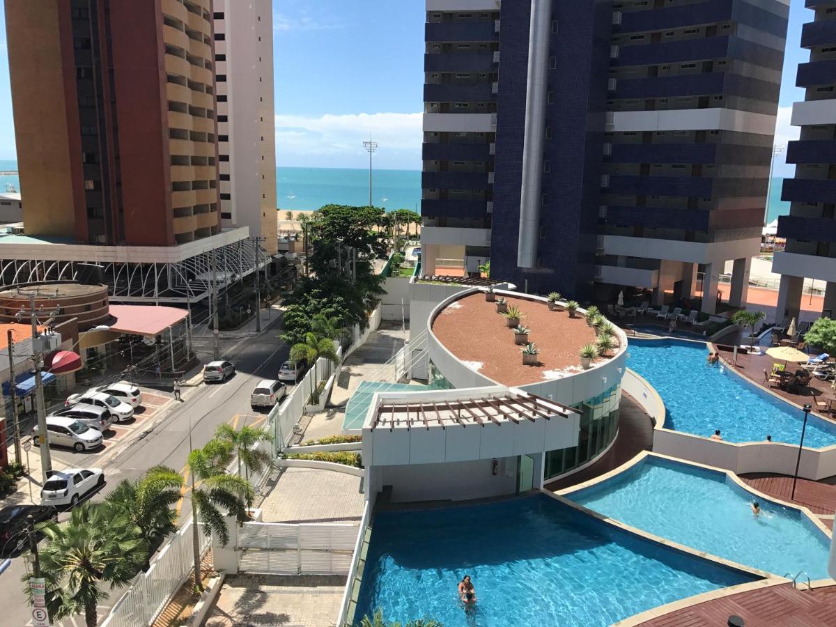 Apartamento 17º Andar Beira Mar Com 2 Quartos فورتاليز المظهر الخارجي الصورة