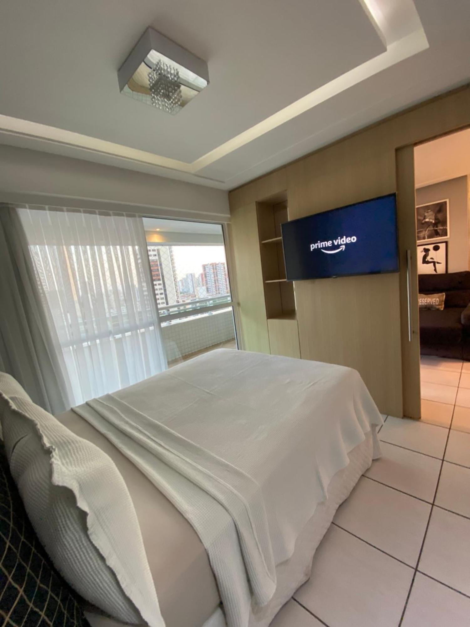 Apartamento 17º Andar Beira Mar Com 2 Quartos فورتاليز المظهر الخارجي الصورة