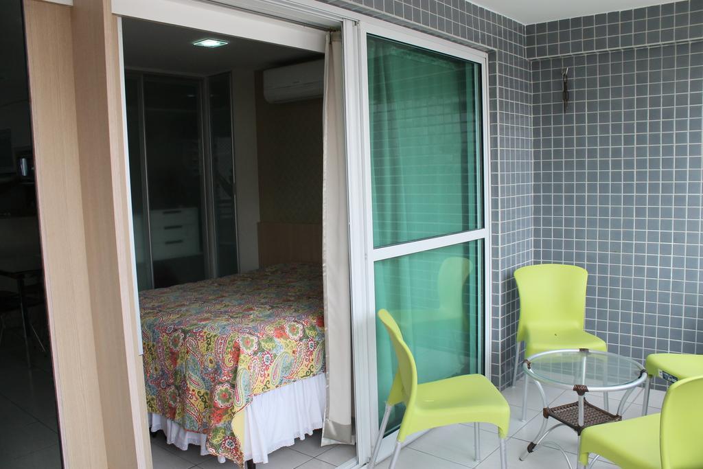 Apartamento 17º Andar Beira Mar Com 2 Quartos فورتاليز الغرفة الصورة