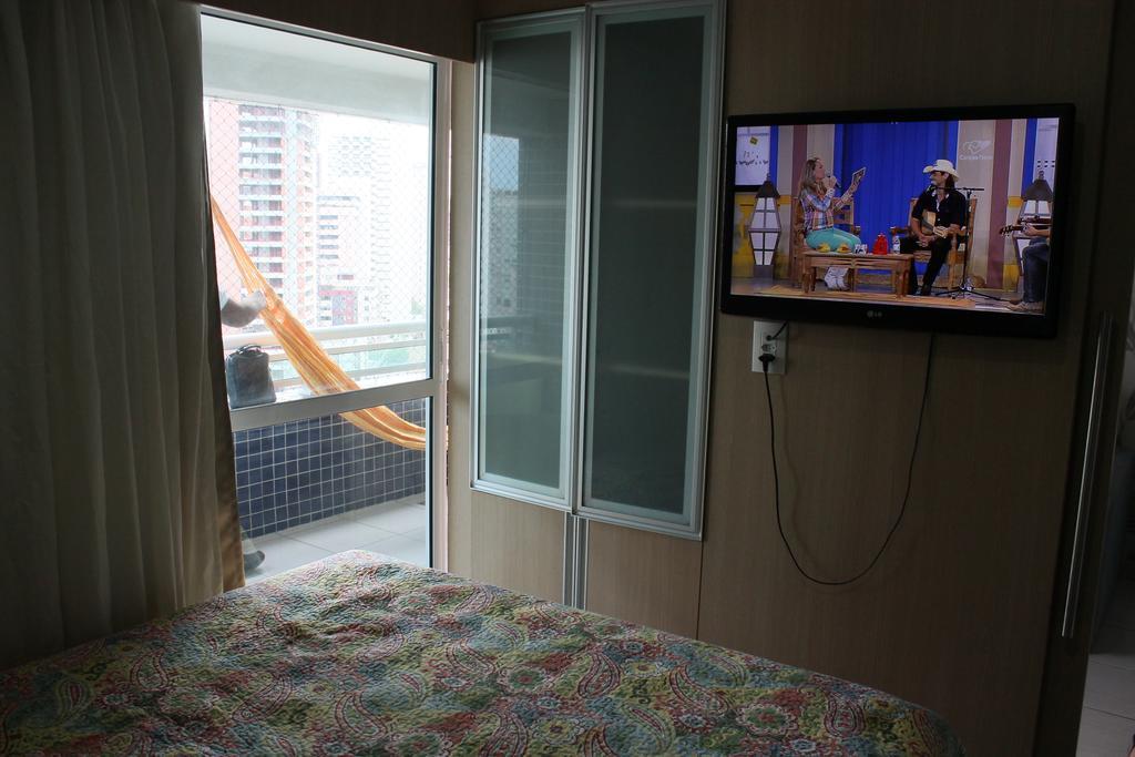 Apartamento 17º Andar Beira Mar Com 2 Quartos فورتاليز الغرفة الصورة