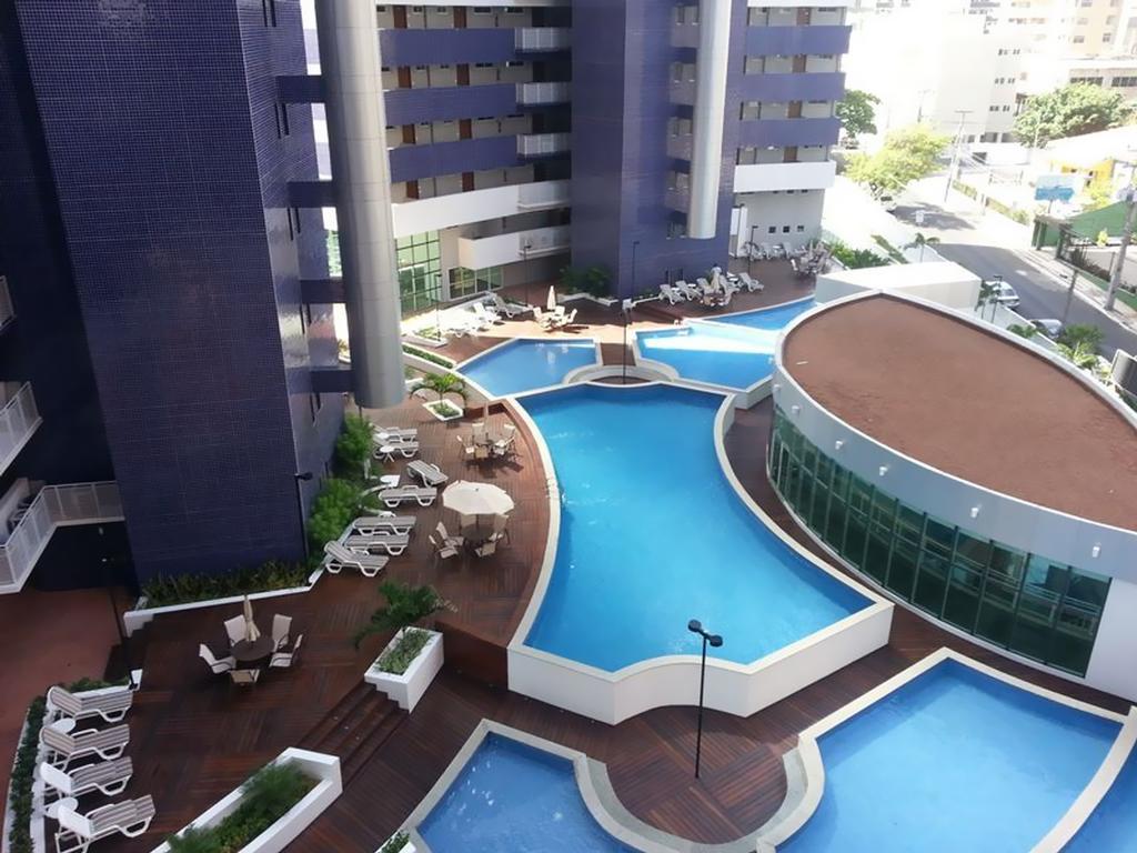 Apartamento 17º Andar Beira Mar Com 2 Quartos فورتاليز المظهر الخارجي الصورة